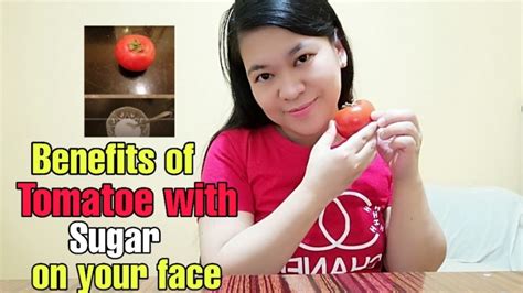 Vlog4 Diy Tomato With Sugar Facial Scrub Benefits Of Tomato And