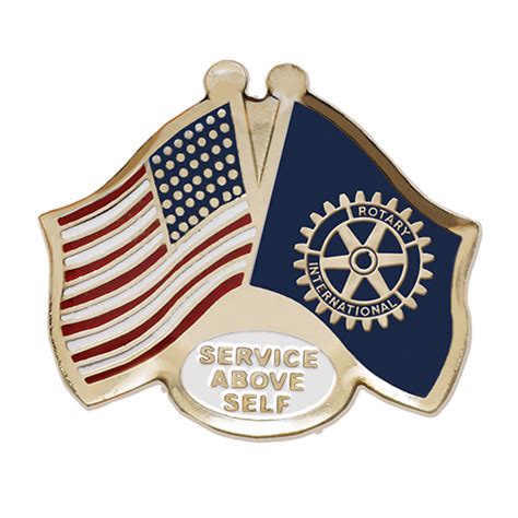 Rotary Lapel Pins Russell Hampton Co Rotary Club Supplies Since 1920