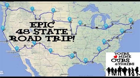 Epic 48 State Road Trip Youtube