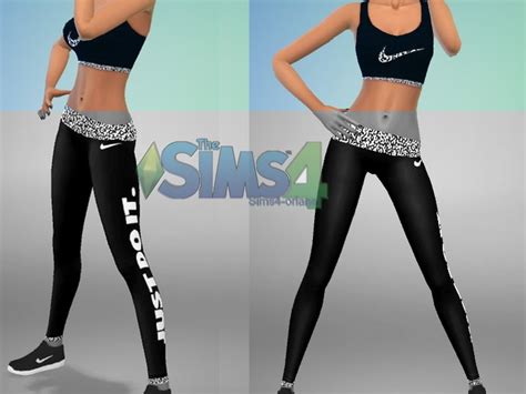 The Sims Resource Jogging Nike Top