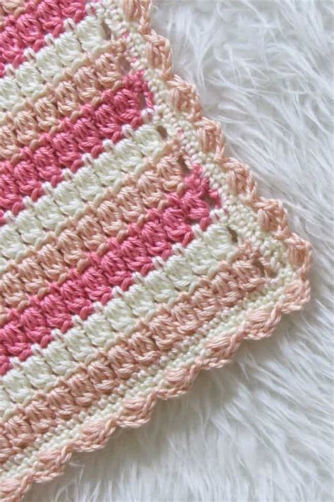 Crochet Blanket Stitch Blanket Pattern Amelias Crochet