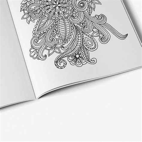 Intricate coloring book adults for vol 5 - Art Therapy Coloring