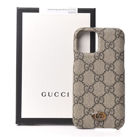 Gucci Gg Supreme Monogram Ophidia Iphone 11 Pro Case 660293 Fashionphile