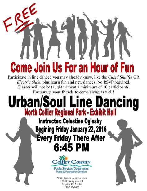 The 411 Scoop Urban Soul Linedancing In Naples Florida