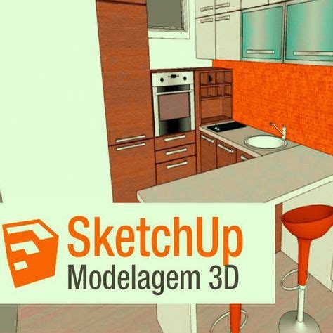 Modele ambientes D de tirar o fôlego sketchup D modelagem decoração Apartamentos