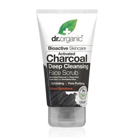 Dr Organic Charcoal Cleansing Face Scrub