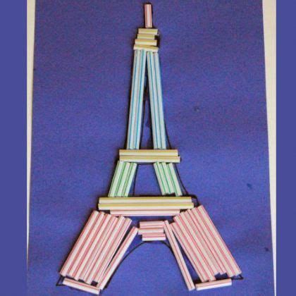 eiffel tower #summerdecorationforkids | Eiffel tower craft, Around the