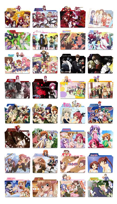 Anime Icon Pack12 By Hitsugaya226 On Deviantart