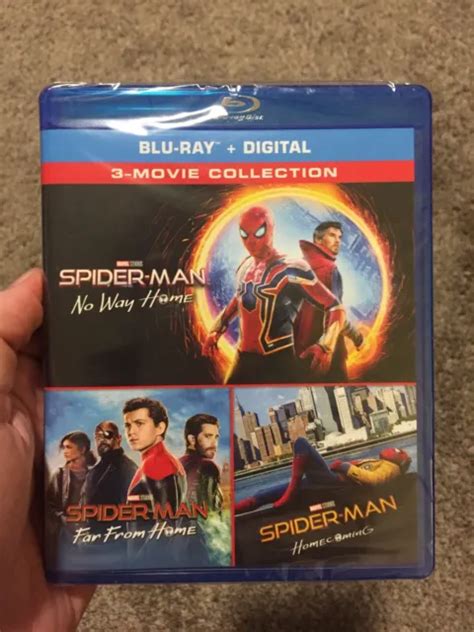 SPIDER MAN 3 MOVIE Collection Blu Ray Digital BRAND NEW SEALED MARVEL