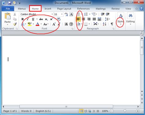 Use upper case for the first letter of the title and all key words, as well as names and places. Where is the Format menu in Microsoft Word 2007, 2010 ...