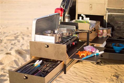 Slide Out ‘truck Kitchen For Overland Vehicles Gearjunkie