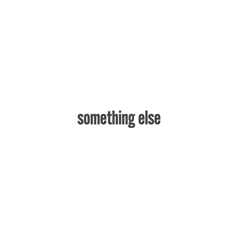 Something Else | Vinyl 12