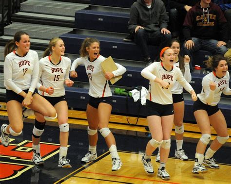 hope volleyball headed to wittenberg ohio for ncaa division iii regional