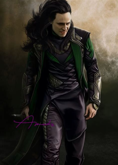 I dunno i guess it just felt right loki: Loki fan art by http://amatasera.tumblr.com | Loki fanart ...