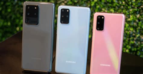 Samsung Galaxy S20, Galaxy S20+, Galaxy S20 Ultra 5G Hands ...