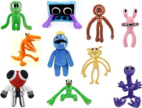 Set Von 10 Roblox Rainbow Friends Spielfans Geschenke Für Jungen Und