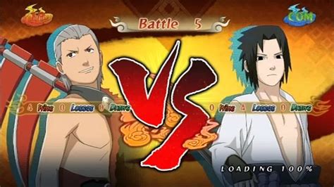 Naruto Storm 2 Akatsuki Vs Sasuke Youtube