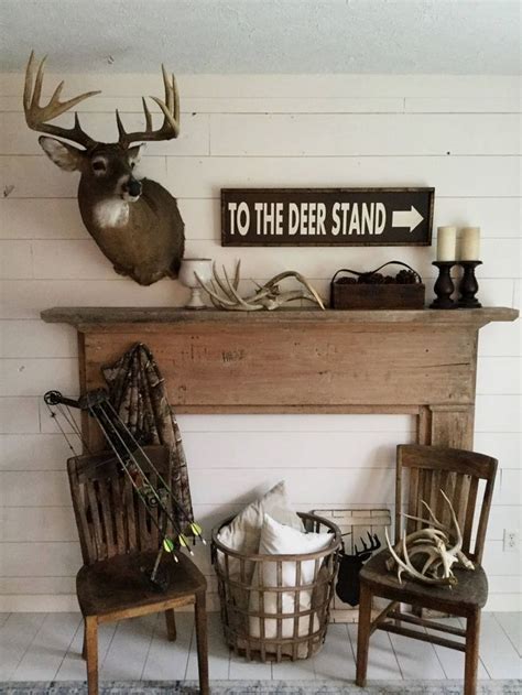 30 Awesome Man Caves Every Man Needs Hunting Decor Living Room