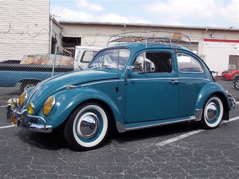 1963 Gulf Blue Beetle Blue Beetle Vw Beetle Classic Blue Vw Beetle