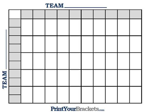 Printable Football Squares 50 Printable Word Searches