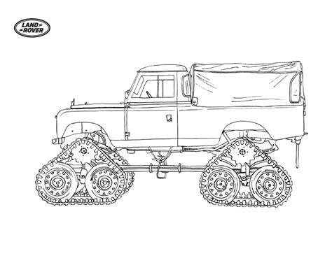 Most of interesting perseverance pars. Land Rover Coloring Pages | LRRSI