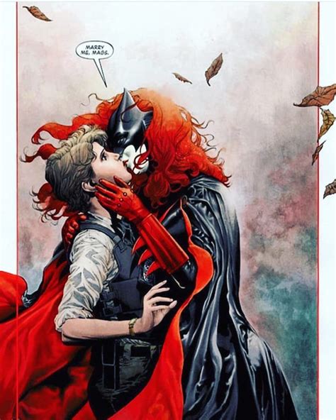 Kiss Art Via Dccomics Of Bat Woman