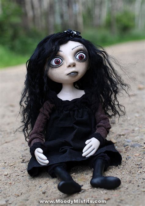 Gothic Dolls Handmade Art Doll Ooak Collector Dolls