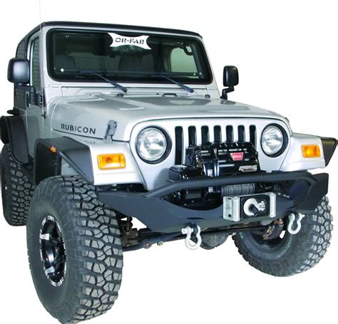 Or Fab Full Width Front Bumper For Jeep Tj Wranglers Off