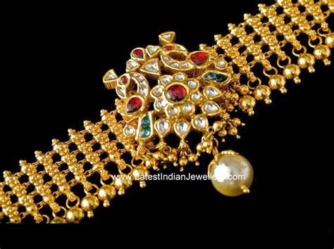 Heavy Baju Bandh Cum Choker Latest Indian Jewellery Designs