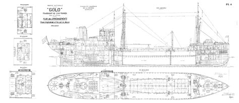 1933 French Cargo Vessel Golo The Model Shipwright
