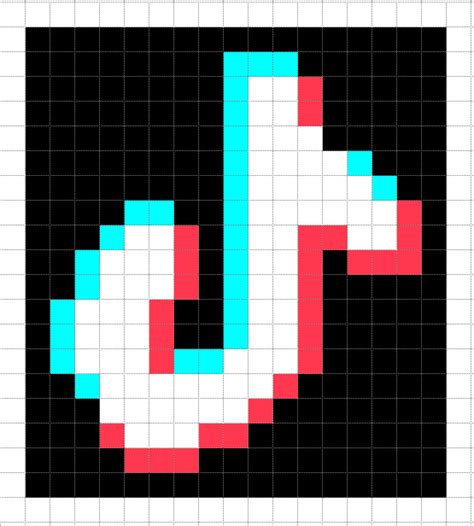 Pixel Art Logo Grid