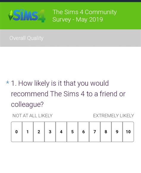 The Sims 4 The May Community Survey Has Been Released Sims Online