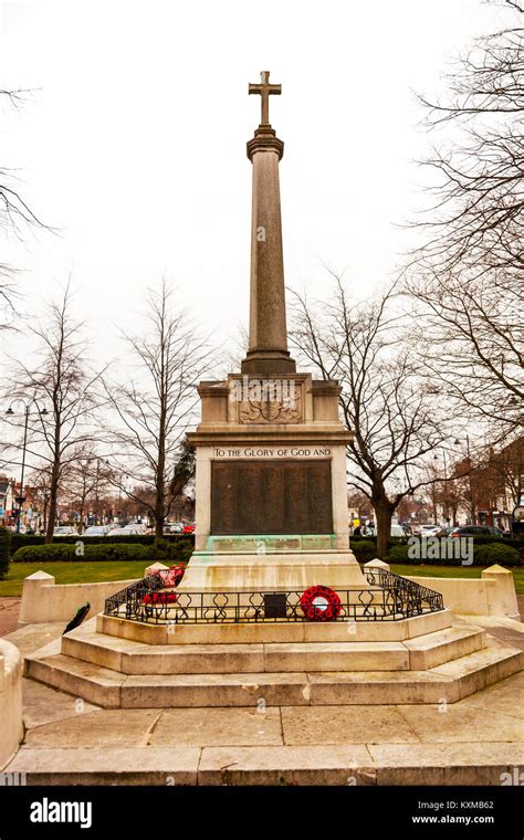 The Yorkshire Regiment War Memorial Boston Lincolnshire Hi Res Stock