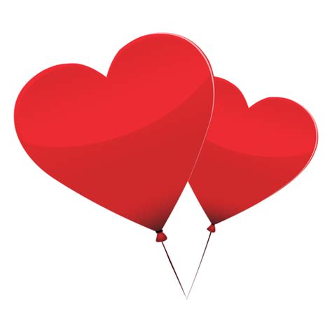 Balloon Pair Heart Illustration Transparent Png And Svg Vector File
