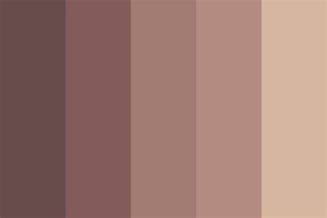 M Red Brown Color Palette