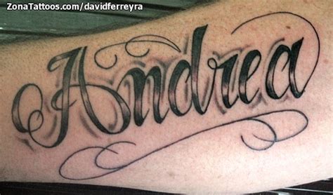 Andrea Tattoo Designs