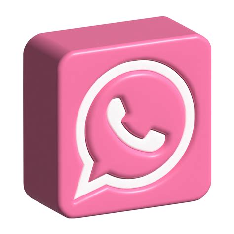 3d Icon Logo Of Whatsapp 21432926 Png
