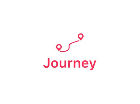 Journey Logo White Background By Patrick Adiaheno ︎ On Dribbble