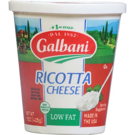 Galbani Galbani Low Fat Ricotta Cheese 15 Oz Instacart