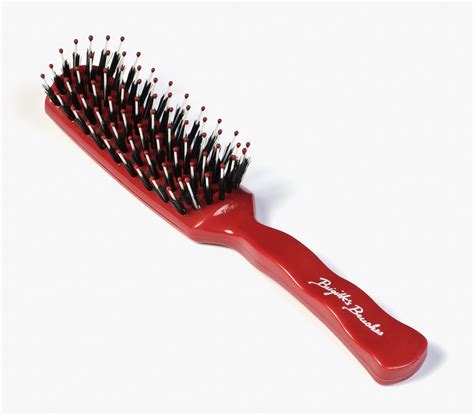 Boar bristles are soft and gentle on hair, so they're great for thin, fine and straight hair and won't tug at roots. Vented Hair Brush - Brigitte's Brushes