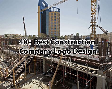 40 Best Construction Company Logo Design Examples