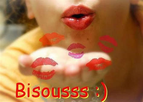 Bisousss Image 4576 Bonnesimages Love Birthday Quotes Happy Kiss Day Love Heart Images