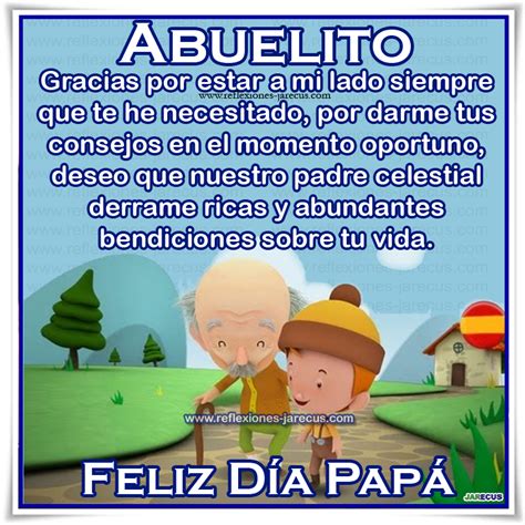 Imagenes Con Mensajes Feliz Día Del Padre Abuelo