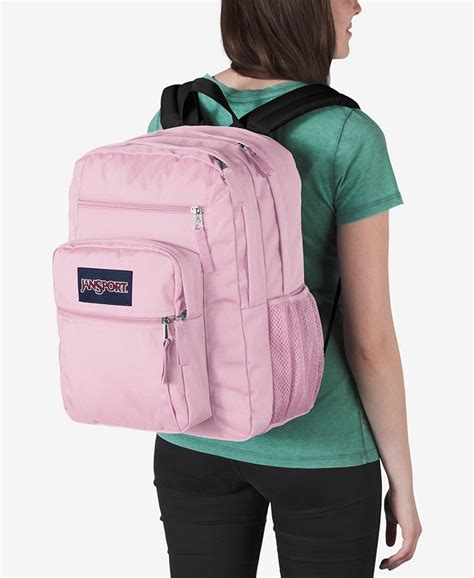 Jansport Big Student Pink Mist Backpack And Reviews All Accessories