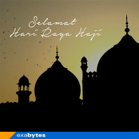 Penganjuran rumah terbuka atau kenduri. Happy Hari Raya Haji - Exabytes Blog