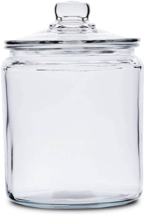 Anchor Hocking 2 Gallon Heritage Hill Glass Jar With Lid 2 Piece All