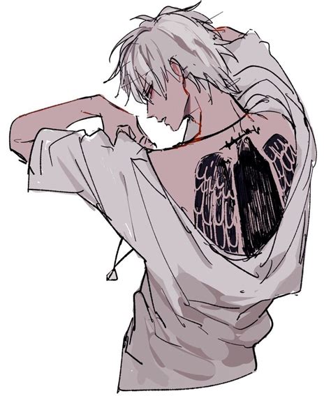 Bb On Twitter Tattoo Anime Guys Shirtless Anime Boy Anime Guys