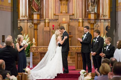 First Kiss After Wedding Ceremony Elizabeth Anne Designs The Wedding