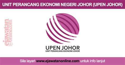 Vandergeest, peter and jonathan rigg. Borang Jawatan Kosong Upen Johor