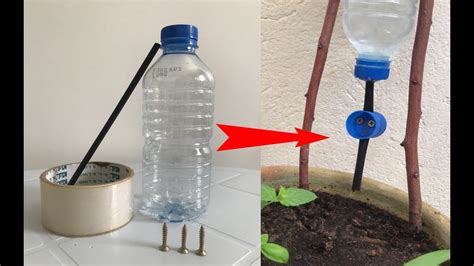 Plastic Bottle Drip Irrigation System Very Simple 8 Ll Easy And Cheap
